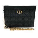 【中古】 Christian Dior クリスチャン・ディオール カロ エブリー カナージュS5032UWHC_M900 ポーチ 2way ショルダーバッグ ポ...