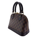 【中古】LOUIS VUITTON ルイヴィトン アルマ BB N41221 ダミエ ブラウン レディース 2WAY ショルダーバッグ ハンドバッグ 23022244 RD