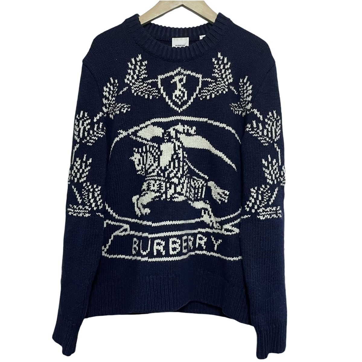 楽天市場】BURBERRY(柄ロゴ)(ニット・セーター|トップス 楽天市場】BURBERRY(柄ロゴ)(ニット・セーター|トップス