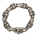 【中古】 CHROME HEARTS クロムハーツ BSフレア リンク ブレスレット SV925 シルバー バングル アクセサリー 24018078 RS