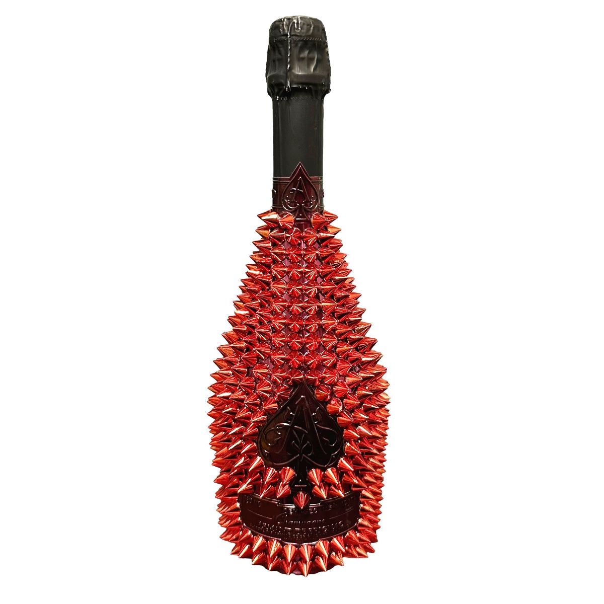 【中古】 未開栓 ARMAND DE BRIGNAC アルマン ド ブリニャックドゥミセック デコレーションボトル スタッズ 750ml スパークリングワイン シャンパン 23001616 MY