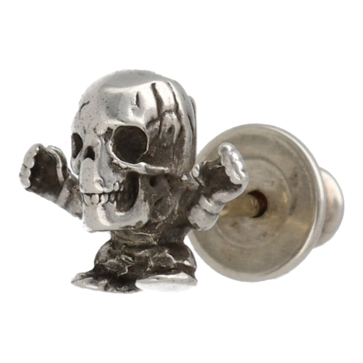 【中古】 CHROME HEARTS クロムハーツ FOTI ハリスティーター スタッドピアス SV925 シルバー フォティ アクセサリー 25029560 ...