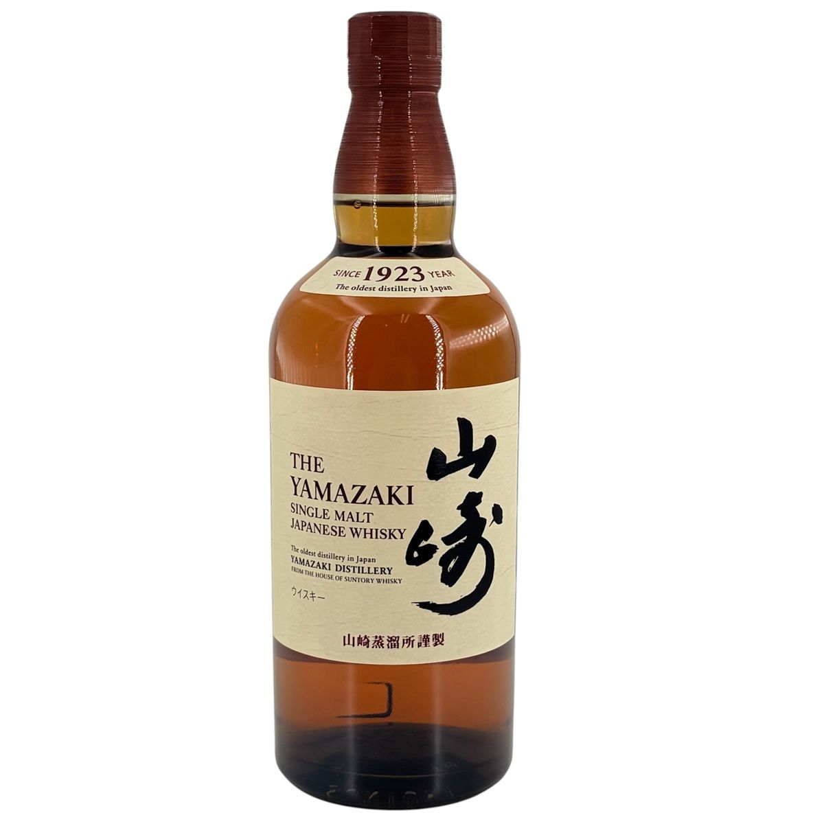 商品説明 ■ブランド：サントリー ■商品名：山崎 1923 ノンビンテージ ■商品状態：中古 ■商品ランク：Aランク/かなり状態が良い ■付属品：なし ■外装状態：擦り傷有り ■全体状態：展示の際の小さな傷・汚れのある未使用品。 ■ご注意：店頭併売品の為、写真や記載のない傷や汚れが生じる場合がございます。,PC環境により色合いは実際と異なる場合がございます。,二次流通品の為、製造年月・保管期間・使用期限等は不明。,広告文責 合同会社望月酒店 03-6273-8955,未成年者のご注文はお控えいただくようお願いいたします。,■同梱一切不可■ 他商品とは同梱対応いたしません。他商品とは別口発送として新たに送料がかかりますので予めご了承下さい。 ■備考：※ラベル裏面に小傷が見られます。 ■在庫店舗：その他 ■商品番号：26024323 Description ■Brand: Suntory■Product Name: Yamazaki 1923 Non-Vintage■Product Condition: Used■Product Rank: A Rank / Very Good Condition ■Accessories: None ■Exterior Condition: Scratches present ■Overall Condition: Unused item with minor scratches and stains from display. ■Note: As this item is also sold in stores, there may be scratches or stains not shown in the photos or description. ,The color may differ from the actual product depending on your PC environment. ,As this is a second-hand product, the manufacturing date, storage period, and expiration date are unknown. ,Advertising Responsibility: Mochizuki Sake Shop LLC 03-6273-8955,Please refrain from ordering if you are a minor. ,■No Combined Shipping■ We do not combine this item with other items. Please note that separate shipping charges will apply. ■Remarks: *Small scratches are visible on the back of the label. ■Available at: Other■Product Number: 26024323 この多言語商品説明は「RDX」で作成されています。