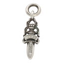【中古】 CHROME HEARTS クロムハーツ ペンダント ペンダントトップ ダガー チャーム #5ダガー トップ SV925 ダイヤモンド 24009303 LI