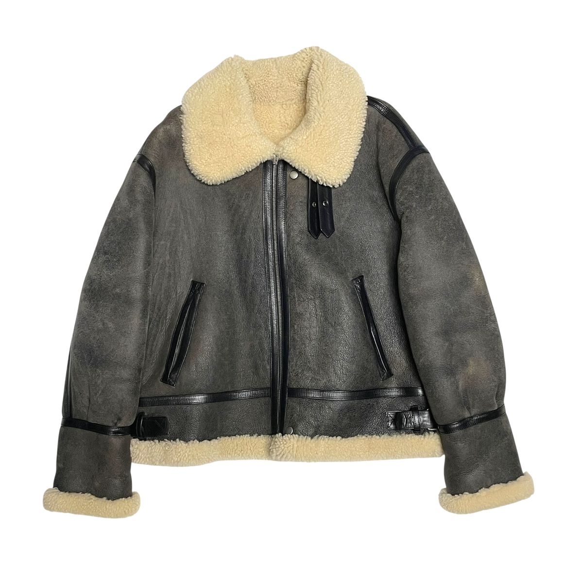 š Saint Laurent  ӥ ࡼȥ󥸥㥱å 756890 YCOW2 쥶 ֥륾  ե  25...