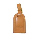 【中古】 LOUIS VUITTON ルイ・ヴィトン バッグ用ネームタグ バッグチャーム レディース メンズ ブラウン 25008079 UY