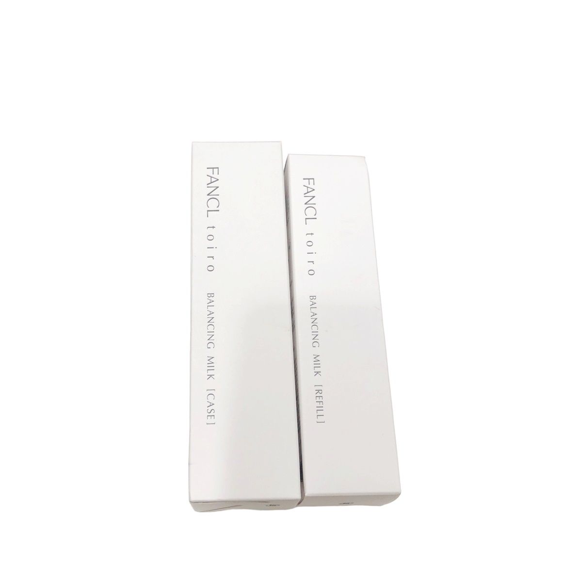 【中古】 Fancl ファンケル トイロ toiro バランシングミルク 専用ケース/レフィルセット 60g 乳液a 未使用品 24017907 HO