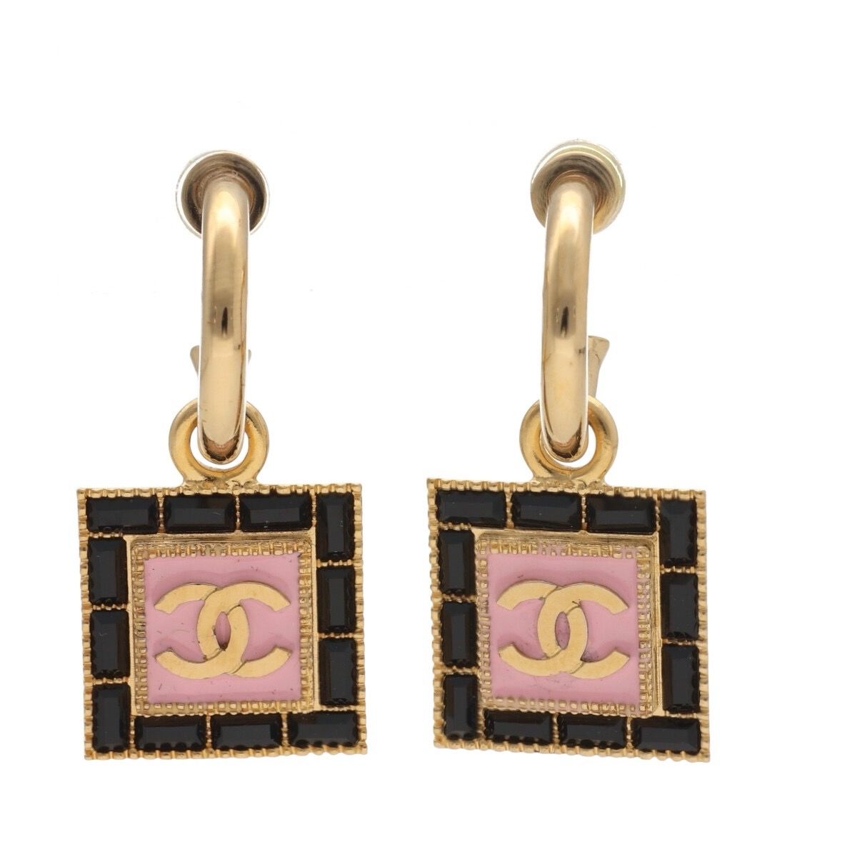 CHANEL【大きめがかわいい♡】 スクエアメタルピアス 楽天市場】シャネル スクエア ピアスの通販
