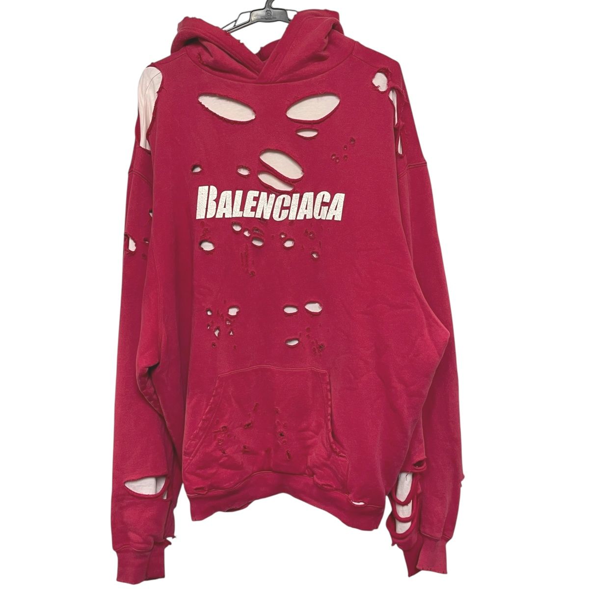 【BALENCIAGA】アワーグラス パーカー レッド ホワイト ブラック 楽天市場】バレンシアガ パーカー(カラーレッド)(パーカー