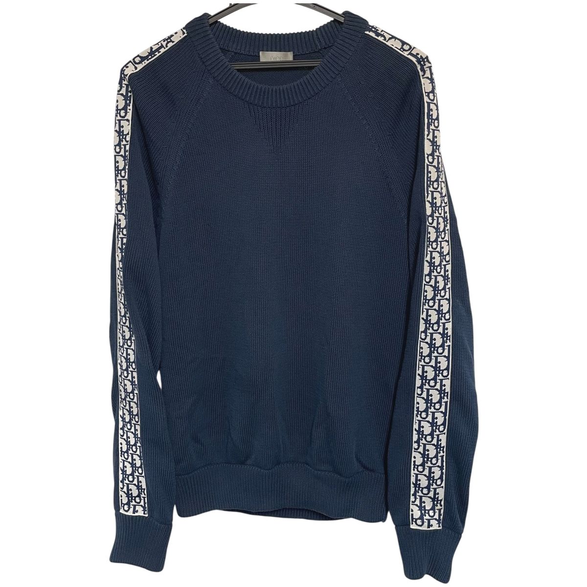【新品】CHRISTIAN DIOR ネイビー長袖ニット 楽天市場】dior(カラーネイビー)(ニット・セーター|トップス