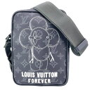 【中古】LOUIS VUITTON ルイ・ヴィトン M43677 ダヌーブPM ヴィヴィエンヌ モノグラム・エクリプス ショルダーバッグ 黒系 2018限定 廃...