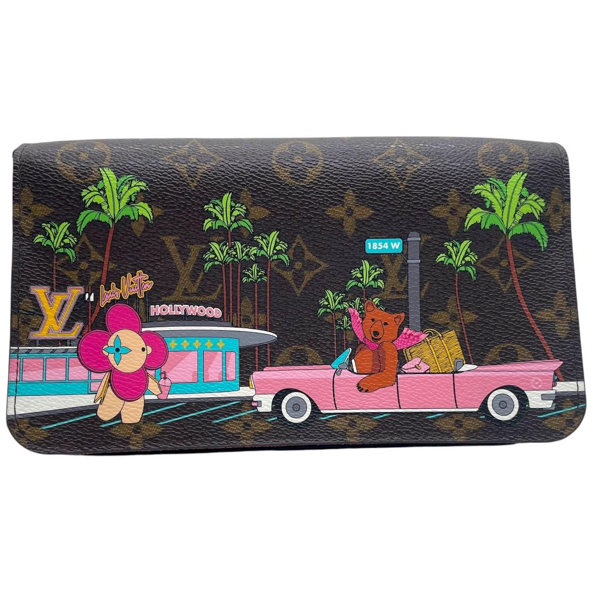 【中古】 LOUIS VUITTON ルイ・ヴィトン ポシェット・フェリシー クリスマスアニメーション モノグラム..