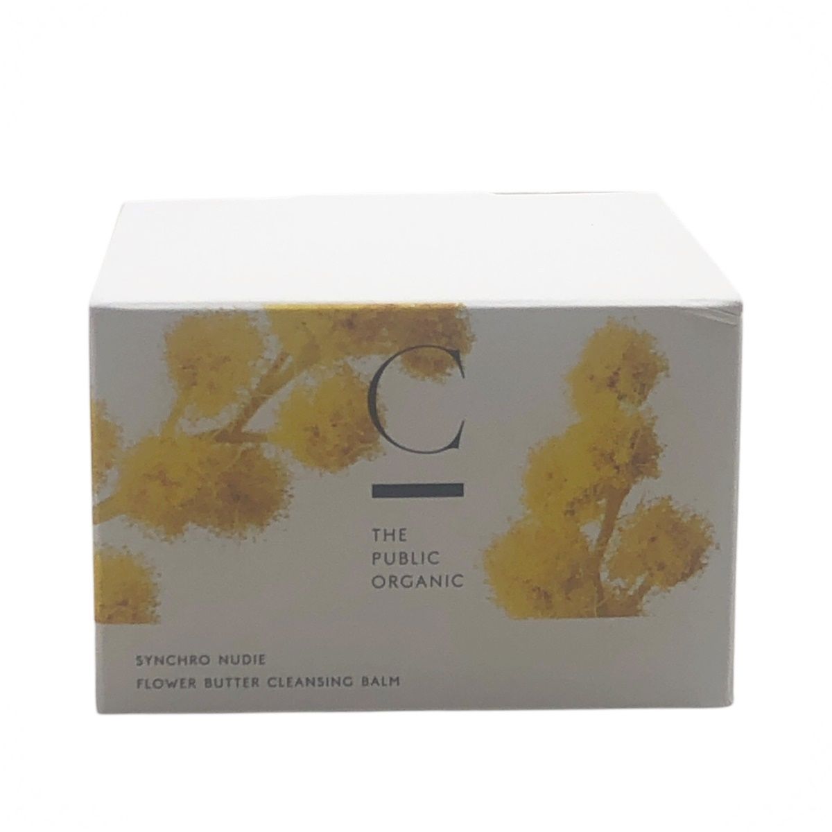 【中古】 C The Public Organic シンクロヌーディ フラワーバタークレンジングバーム 90g フラワーワックス 植物オイル メイク落とし 保湿...