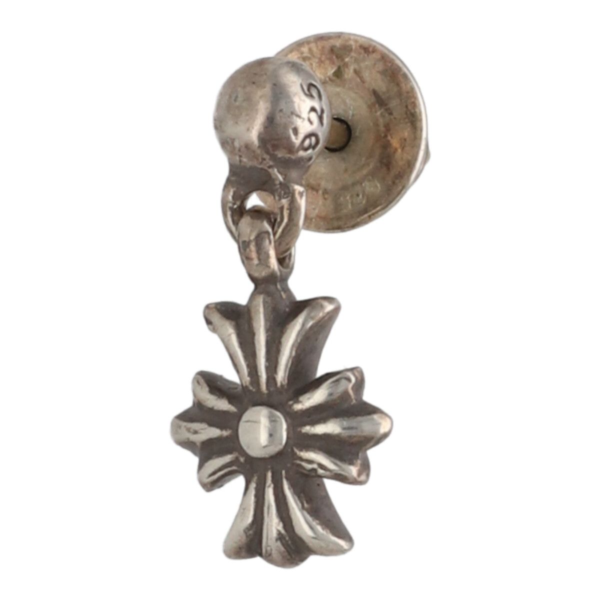 【中古】 CHROME HEARTS クロムハーツ タイニーE CHプラス ドロップピアス SV925 シルバー イヤリング アクセサリー 24018054 R...