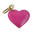 【中古】 LOUIS VUITTON ルイ・ヴィトン キーホルダー・シーユアラブ ヴェルニ M01557 バッグチャーム ピンク レディース アクセサリー 24...