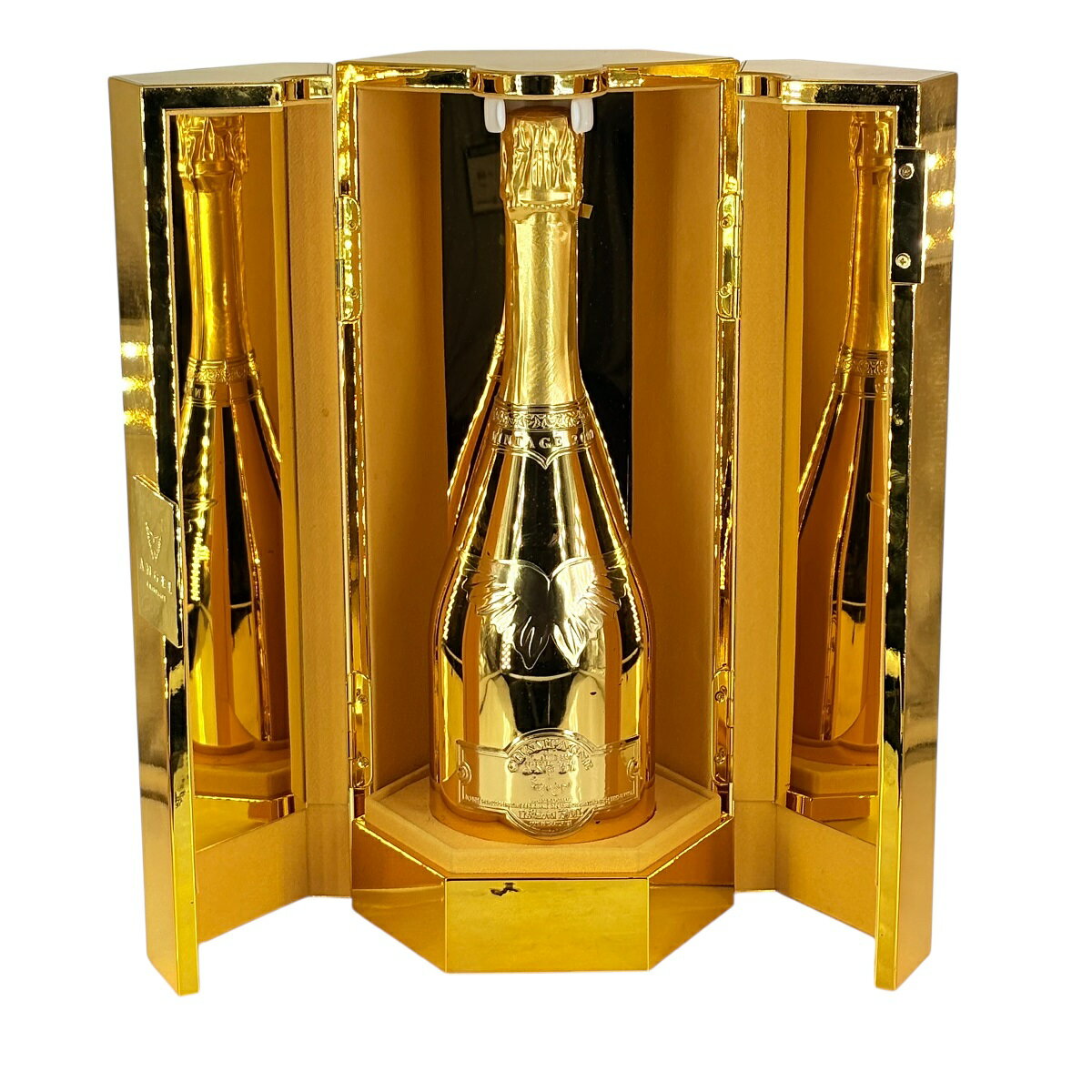 【傷あり】エンジェル シャンパン ヴィンテージ 2007 ゴールド 箱有り BOX 750ml ビンテージ フランス スパークリングワイン シャンパーニュ ANGEL CHAMPAGNE Vintage 酒類 未開栓【中古】25011800AS
