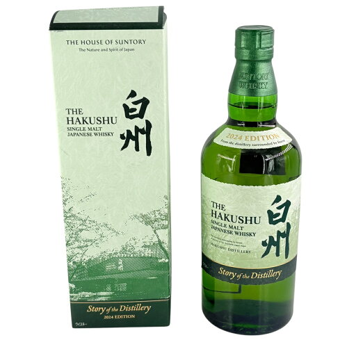白州 Story of the Distillery 2024 シングルモルトウイスキー 700ml サントリー 箱付き 未開封品 お酒 ジャパン ジャパニーズ 国産 43度 ウィスキー 酒類【中古】24020806 白州 Story of the Distillery 2024 シングルモルトウイスキー 700ml サントリー 箱付き 未開封品 お酒 ジャパン ジャパニーズ 国産 43度 ウィスキー 酒類【中古】24020806