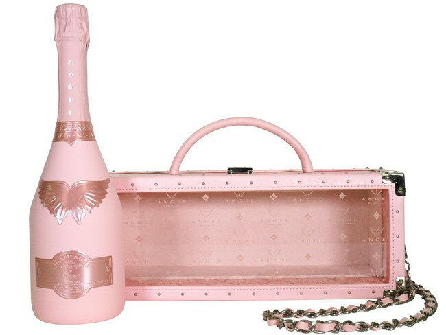 エンジェル ドゥミセック ロゼ 750ml ピンクANGEL CHAMPAGNE NV Demi Sec Rose ブリュット シャンパン 果実酒 箱有りスパークリング ワイン シャンパーニュ 酒類【中古】A-DS-P