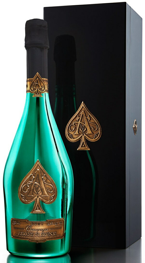  ޥ  ֥˥å ֥å ꡼ 750ml ޥ ǥ󥹥ѡ󥰥磻 ѡ˥ ѥ ե ɸ եȥܥå ȢͭArmand De Brignac Brut GreenAR-GR