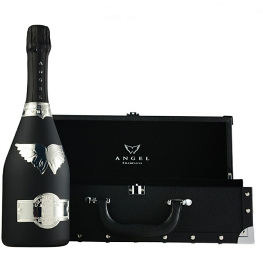 エンジェル シャンパン ブラック 箱有り BOX 750ml 黒 フランス スパークリングワイン シャンパーニュ ANGEL CHAMPAGNE BLACK 酒類 未開栓【中古】AN-BL