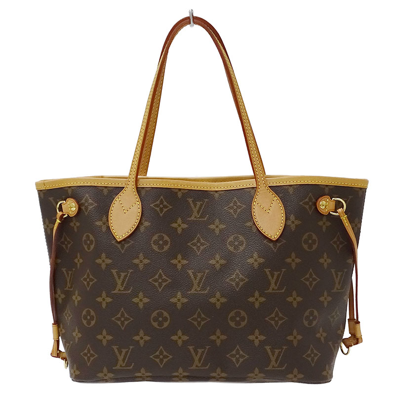 ルイ ヴィトン LOUIS VUITTON バッグ モノグラム レディース ブランド トートバッグ ショルダーバッグ ネヴァーフル PM M40155 旧型 ブラウン 肩掛けバッグ 【中古】