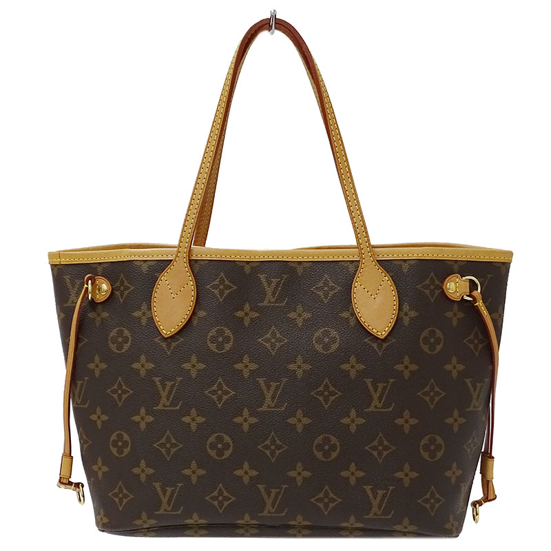 ルイ ヴィトン LOUIS VUITTON バッグ モノグラム レディース ブランド トートバッグ ショルダーバッグ ネヴァーフル PM M40155 旧型 ブラウン 肩掛けバッグ 【中古】