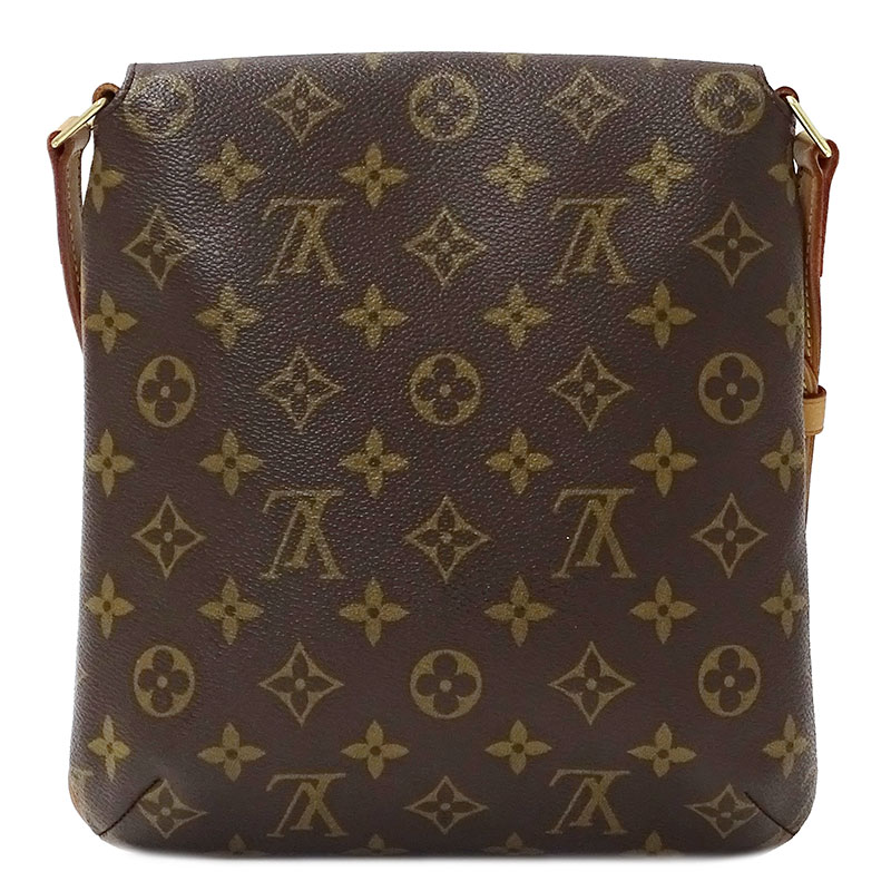 【対象商品最大10％OFF!19日〜25日迄】ルイ ヴィトン LOUIS VUITTON バッグ モノグラム レディース ブランド ショルダーバッグ ミュゼット サルサ ショート M51258 ブラウン 肩掛けバッグ 【中古】