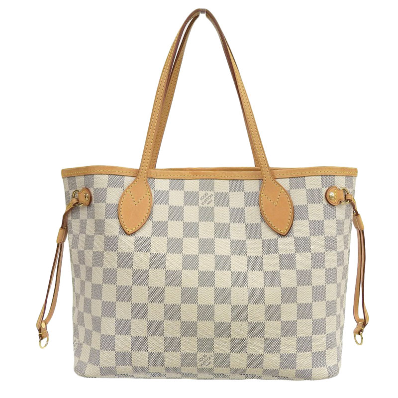 ルイヴィトン LOUIS VUITTON バッグ ダミエ アズール レディース ブランド トートバッグ ネヴァーフルPM N51110 【中古】