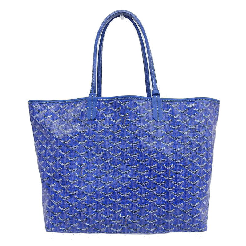 【対象商品最大10％OFF!19日〜25日迄】ゴヤール GOYARD バッグ レディース ブランド トートバッグ ハンドバッグ コーティングキャンバス ブルー 青 【中古】