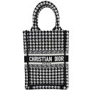 クリスチャンディオール Christian Dior バッグ レディース ブランド ハンドバッグ ショルダーバッグ 2way ジャガード ブックトート ミ..