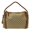 【全品5％OFF！5/3～5/7】グッチ GUCCI バッグ レディース ブランド トートバッグ GGキャンバス ブラウン 269949 A4 大きめ おしゃれ おでかけ 茶 カジュアル 【中古】