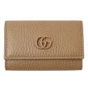 【ほぼ全品10％OFF！5/5 20時～5時間限定】グッチ GUCCI キーケース レディース ブラ ...