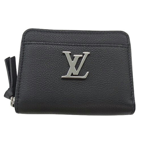 【ほぼ全品10％OFF!15日20時から5時間限定】ルイ・ヴィトン LOUIS VUITTON 財布 ロックミー レディース ブランド コインケース 小銭入れ カーフレザー ジッピー・コインパース ノワール M80099 ICチップ 【中古】