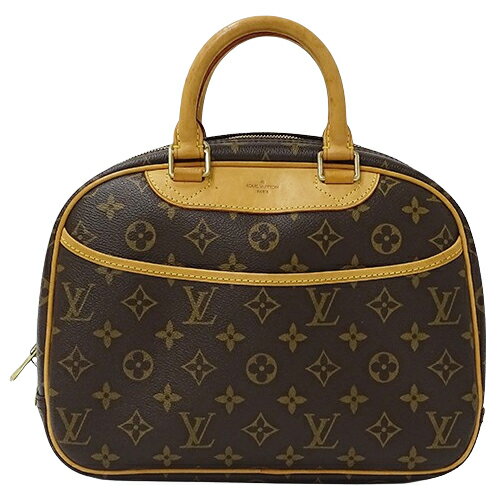 【ほぼ全品10％OFF!15日20時から5時間限定】ルイ ヴィトン LOUIS VUITTON バッグ モノグラム レディース ブランド ハンドバッグ トゥルービル M42228 ブラウン おしゃれ 大人 おでかけ 【中古】