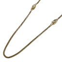 【全品5％OFF！5/3～5/7】クリスチャンディオール Christian Dior ネックレス レディース ブランド GP ゴールド ロング チェーン アクセサリー【中古】