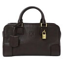 【全品5％OFF！5/3～5/7】ロエベ LOEWE バッグ レディース ブランド ハンドバッグ アマソナ 28 レザー ブラウン コンパクト おしゃれ 大人 おでかけ 【中古】