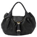 【ほぼ全品10％OFF！5/5 20時～5時間限定】フェンディ FENDI バッグ レディース ブランド ハンドバッグ レザー スパイバッグ ブラック 8BR511 黒 おしゃれ 大人 おでかけ 【中古】