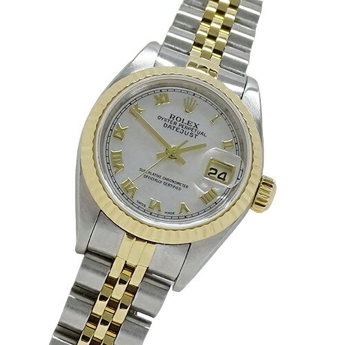 【全品1000円OFFクーポン！21日迄】ロレックス ROLEX デイトジャスト 79173NR P番 時計 レディース ブ..