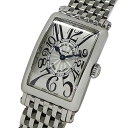 【ほぼ全品10％OFF！25日20時～5時間限定】フランクミュラー FRANCK MULLER 時計 レディース ブランド ロングアイランド クオーツ QZ ステンレス SS 902QZ シルバー スクエア 磨き済み 【中古】