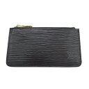 【全品5％OFF！5/3～5/7】ルイ・ヴィトン LOUIS VUITTON 財布 エピ レディース メンズ ブランド コインケース 小銭入れ ポシェット・クレ ノワール M63802 CA0052【中古】