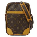 【10％OFF！30日20時～4時間限定】ルイ ヴィトン LOUIS VUITTON バッグ モノグラム レディース ブランド ショルダーバッグ ダヌーブ M45266 ブラウン コンパクト ミニバッグ 斜め掛け おしゃれ 【中古】