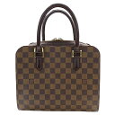 【全品5％OFF！5/3～5/7】ルイ・ヴィトン LOUIS VUITTON バッグ ダミエ レディース ブランド ハンドバッグ トリアナ N51155 VI0094 手提げ【中古】