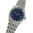 【全品P2倍！29日迄】チューダー チュードル TUDOR ロイヤル 28300 時計 レディース ブランド デイト 自動巻き AT ステンレス SS シルバー ブルー ラウンド 【中古】