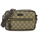 【全品5％OFF！5/3～5/7】グッチ GUCCI バッグ レディース ブランド ショルダーバッグ GGプラス ブラウン ベージュ 201447 コンパクト ミニバッグ 斜め掛け おしゃれ 【中古】