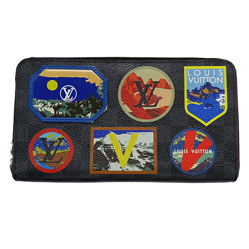 ルイ・ヴィトン LOUIS VUITTON 財布 ダミエ グラフィット メンズ ブランド 長財布 ジッピー・オーガナイザーNM LVアルプス N60153 CA4188 大容量 大きめ【中古】