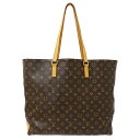 【全品5％OFF！5/3～5/7】ルイ・ヴィトン LOUIS VUITTON バッグ モノグラム レディース メンズ ブランド トートバッグ カバ アルト エベヌ ブラウン M51152 大きめ A4 大容量 旅行 おでかけ シンプル 肩がけ 茶 【中古】