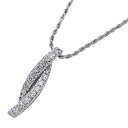 【最大10%OFF!4日20時〜11日1時59分まで】ダミアーニ DAMIANI ネックレス レディース メンズ ブランド 750WG ダイヤモンド ホワイトゴールド アクセ 磨き済み 【中古】(4)