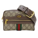 グッチ GUCCI バッグ レディース メンズ ブランド ボディバッグ ウエストバッグ レザー オフィディア ブラウン 517076 ミニバッグ 小さめ コンパ...