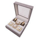 【全品ポイント5倍中!5月1日まで!】ディオール Dior アクセサリー レディース ブランド イヤリングセット ラインストーン ゴールド スクエア 両耳用 ネ...