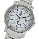 ブルガリ BVLGARI 時計 メンズ ブランド ソロテンポ デイト クオーツ QZ ステンレス SS ST35S シルバー ホワイト 磨き済み 【中古】(2)